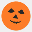 Search for pumpkin faces stickers Black