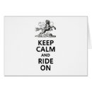 Search for keep calm and ride on postcards Equine
