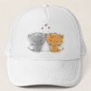 Search for two hats Illustration