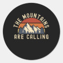 Search for mountains calling stickers Travel