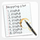 Search for vodka stickers Cocktail