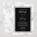 Search for white marble invitations Chic