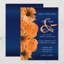 Search for blue daisy wedding invitations Floral