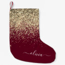 Search for glam christmas stockings Girly