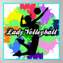 Search for volleyball player posters Girls