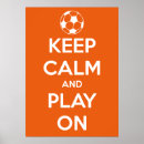 Search for keep calm and play on posters White