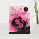 Search for march birthday cards Zodiac