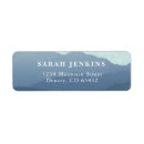 Search for rustic wedding return address labels Mountains