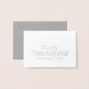 Search for modern thanksgiving cards Simple