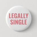Search for divorce party badges Single