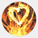 Search for fire heart stickers Fiery