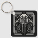 Search for art deco key rings Elegant