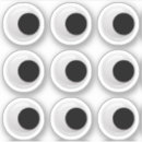 Search for googly stickers Eyebombing
