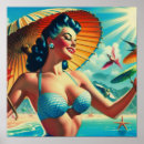 Search for bikini girls beach posters Pinup