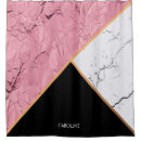 Search for rose gold marble shower curtains Trendy