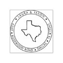 Search for texas rubber stamps Return address