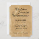 Search for ancient wedding invitations Vintage