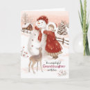 Search for reindeer christmas cards Granddaughter