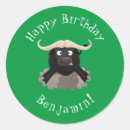 Search for funny buffalo stickers Cute