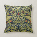 Search for vintage floral cushions William morris