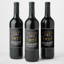 Search for 50th birthday wine labels Fifty year old