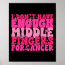 Search for middle finger posters Breast cancer month