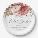 Search for rustic bridal shower plates Script
