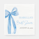 Search for bridal shower napkins Blue