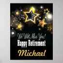 Search for retirement celebration posters Modern