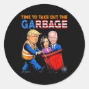 Search for garbage stickers Political