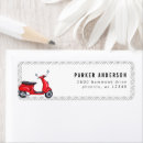 Search for scooters return address labels Cute
