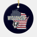 Search for badger christmas tree decorations Wisconsin