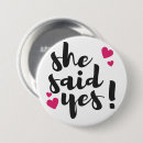 Search for engagement badges She said yes