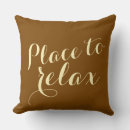 Search for relax quote cushions Typography