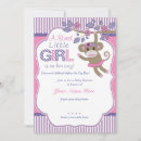 Search for sock monkey baby shower invitations Pink