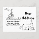 Search for beach moving announcement cards Moved