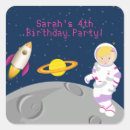 Search for girl astronaut stickers Birthday party