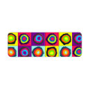 Search for square shape return address labels Blue