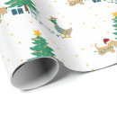 Search for christmas duck wrapping paper Dog