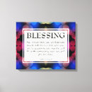 Search for numbers canvas prints The lord bless you