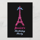 Search for eiffel tower birthday invitations Blue