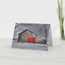 Search for red door christmas cards Winter