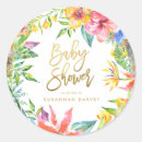 Search for luau baby shower stickers Summer