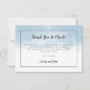 Search for black blue thank you cards Typography
