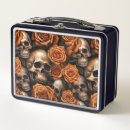 Search for gothic lunch boxes Skull