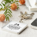 Search for tuxedo square key rings Black and white