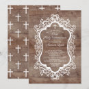 Search for wood first communion invitations Girl