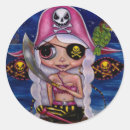 Search for pink pirates stickers Skull