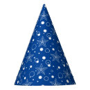 Search for blue paper party hats Bubbles