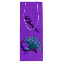 Search for peacock gift bags Purple